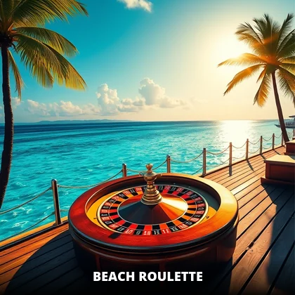 Beach Roulette live game on the 99exch casino floor